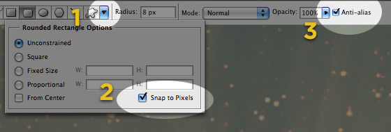 photoshop interface things