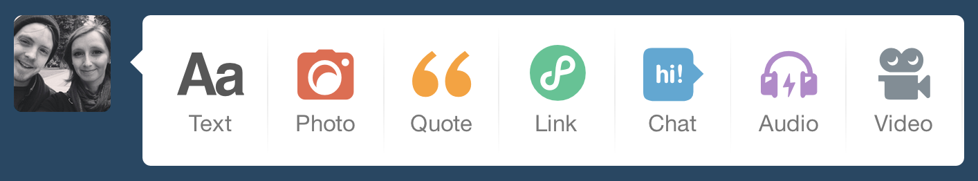 Tumblr Post Icons